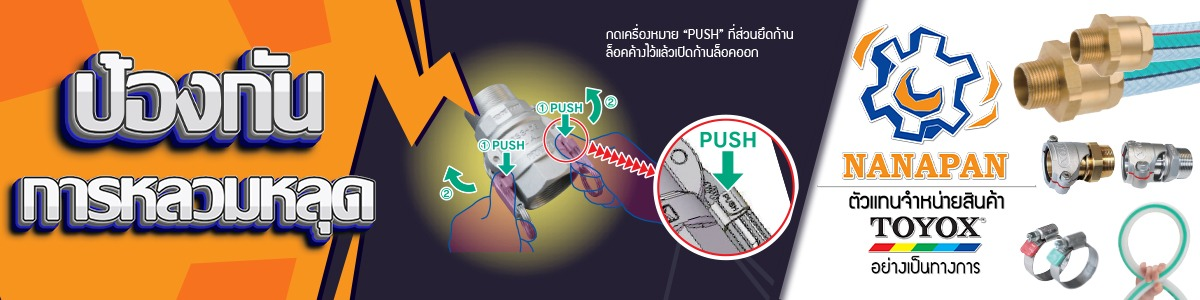 ป้องกันการหลวมหลุดของก้านล็อค