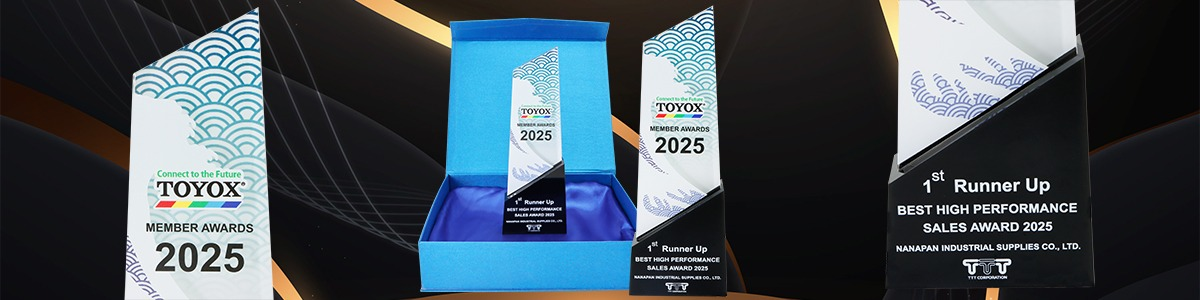 Toyox : Best High Performance Sales Award 2025 - 1st Runner Up
